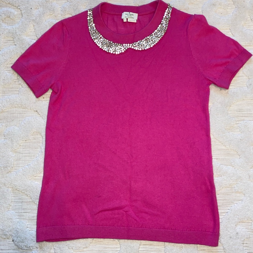 NWOT Kate Spade jewel embellished sweater